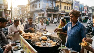 जयपुर या कोटा नहीं, राजस्थान का ये शहर कहलाता है कचौड़ी कैपिटल (Image Source: AI-Generated)