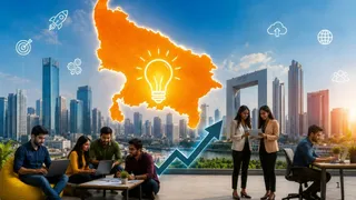 उत्तर प्रदेश स्टार्टअप इकोसिस्टम में देश का तीसरा सबसे बड़ा हब बन गया है। इमेज एआई