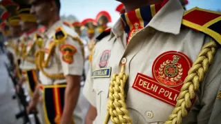 दिल्ली पुलिसकर्मियों को मिला मेधावी सेवा पदक। फाइल फोटो