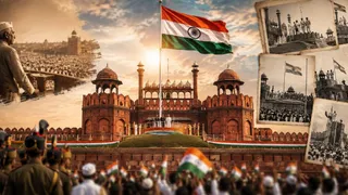 इस साल भारत 80 वां आजादी का दिवस मना रहा है (Image Source: AI Generated)