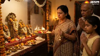 पूजा में आरती का महत्व (AI-Generated Image)