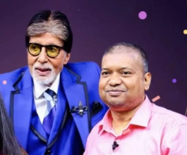 Babloo Pandit from Khareek Reaches KBC Hot Seat Wins 50 Lakh (1)
