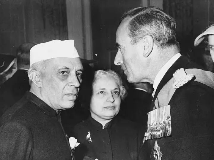 Mountbettan and Nehru