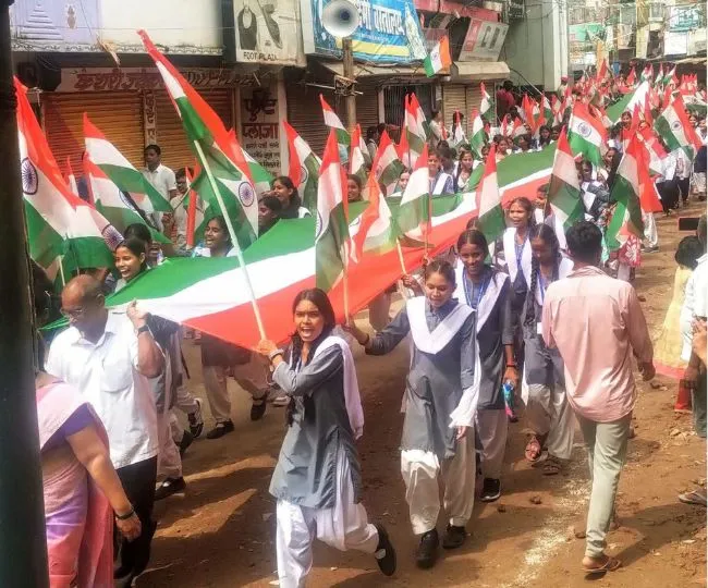 bihar cm samrat chaudhary leads tiranga yatra in munge