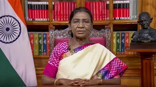 राष्ट्रपति ने 80वें स्वतंत्रता दिवस की पूर्व संध्या पर राष्ट्र को संबोधित किया (फोटो: स्क्रीनग्रैब)