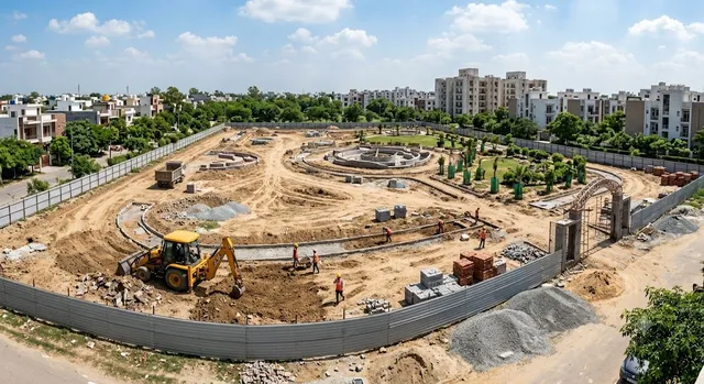 लखनऊ के वृंदावन सेक्टर-6A में 4.15 करोड़ से बनेगा बड़ा पार्क, 17 हजार स्क्वायर फीट में किया जाएगा डेवलप

