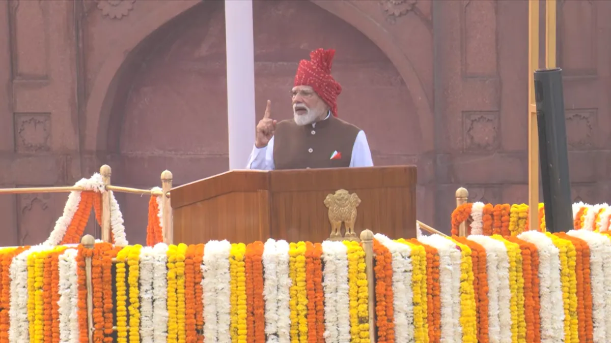 pm modi independence day 2026 looks