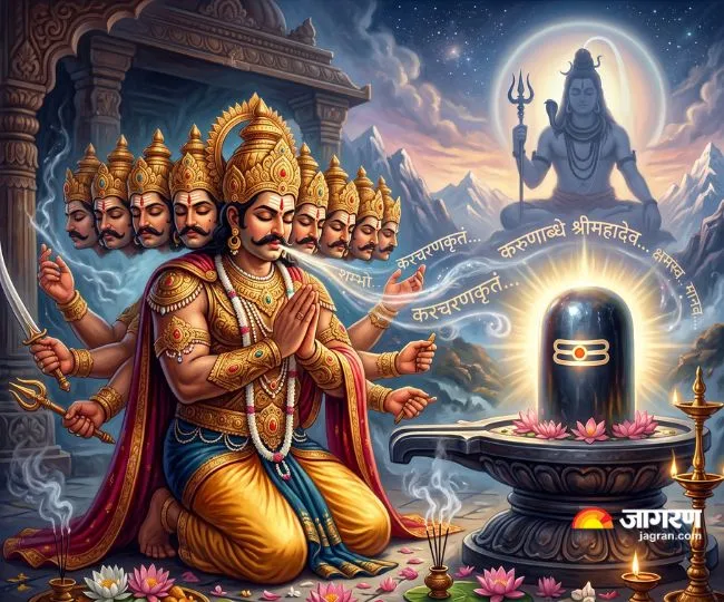 ravana secret lord shiva mantra shiva aparadha kshamapana stotram meaning