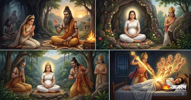 who was diti mother of demons story of lord indra cutting womb birth of 49 maruts