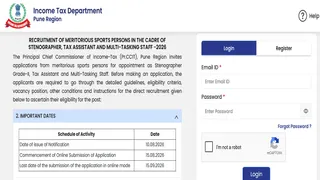 Income Tax Department recruitment 2026