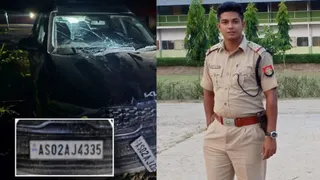 असम पुलिस सब-इंस्पेक्टर की एक्सीडेंट में मौत के मामले की जांच।