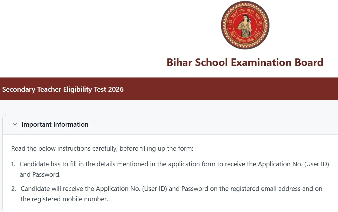 Bihar STET 2026