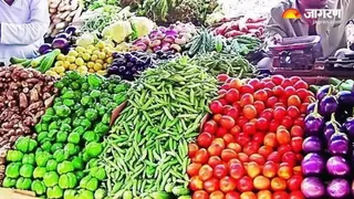 बारिश से प्रयागराज में सब्जियों के रेट बढ़ गए हैं।