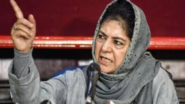 पीडीपी अध्यक्ष महबूबा मुफ्ती। (फाइल फोटो)