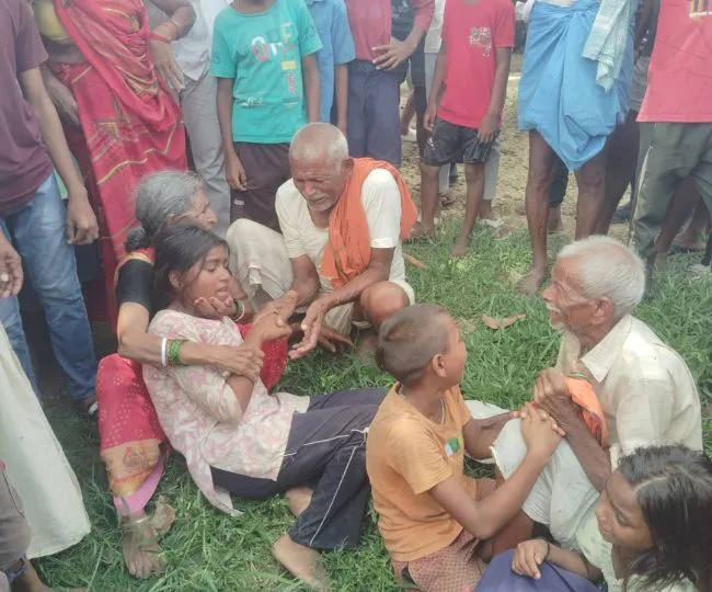 lakhisarai ashokdham stampede 3 women from same family die (2)