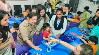 विशेष बच्चों को दी गई कौशल विकास की ट्रेनिंग।