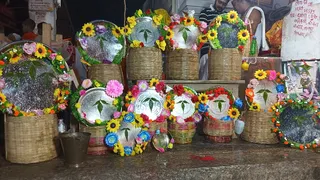 बाबा बैद्यनाथ मंदिर में संपन्न हुई अनोखी बेलपत्र प्रदर्शनी।