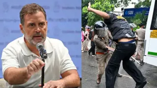 दिल्ली में हुए छात्र प्रदर्शन पर राहुल गांधी पर सरकार का तंज (फोटो-पीटीआई)