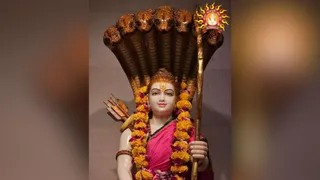 अयोध्या में नागपंचमी पर्व पर शेषावतार मंदिर में हुआ विशेष पूजन।