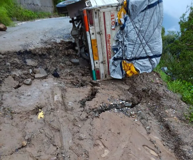 Kullu Landslide NH 305