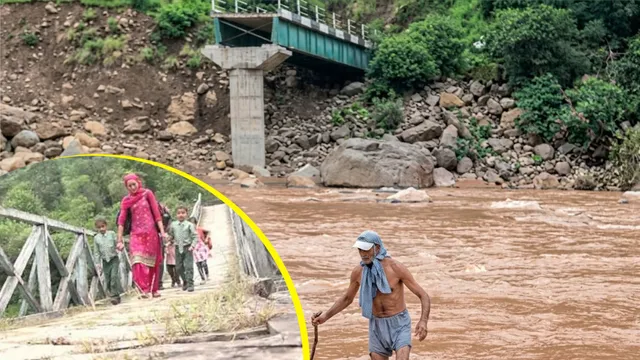 रस्सी और कंधों के सहारे नदी पार करने की मजबूरी होगी खत्म, उधमपुर में तवी पर बनेगा नया पुल; छह माह में होगा तैयार