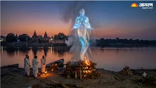 प्रेमानंद जी महाराज का अकाल मृत्यु और आत्मा की मुक्ति पर संदेश (Picture Credit: AI Generated)
