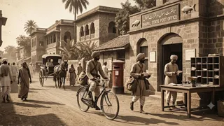 भोपाल रियासत में डाक टिकट शुरू होने का इतिहास (Image Source: AI Generated)