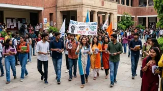 डूसू चुनाव में प्रचार को लेकर नई गाइडलाइन जारी। फोटो: सांकेतिक