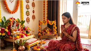 अविवाहित लड़कियों के लिए कजरी तीज के नियम (Picture Credit: AI Generated)
