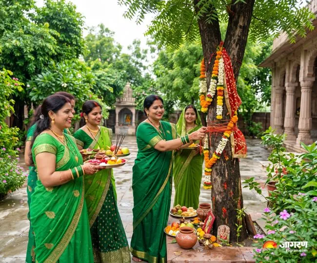 kajri teej nimdi pujan