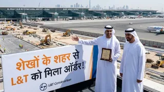 एलएंडटी को दुबई एयरपोर्ट के लिए 5000 करोड़ का ऑर्डर।