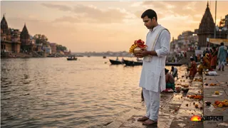 गरुड़ पुराण के अनुसार मृतक की अस्थियों से जुड़े नियम (Picture Credit: AI Generated)