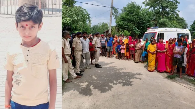 बगहा में पड़ोसी के घर गए छात्र का 17 दिन बाद नदी में मिला शव, हत्या का आरोप..