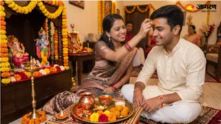 भाई के तिलक में मिलाएं ये खास चीजें सुख समृद्धि और प्रेम बढ़ाएं (Picture Credit: AI Generated)