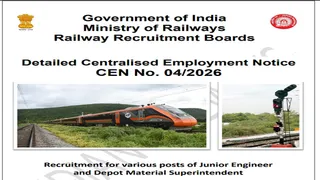 Railway Junior Engineer Bharti 2026