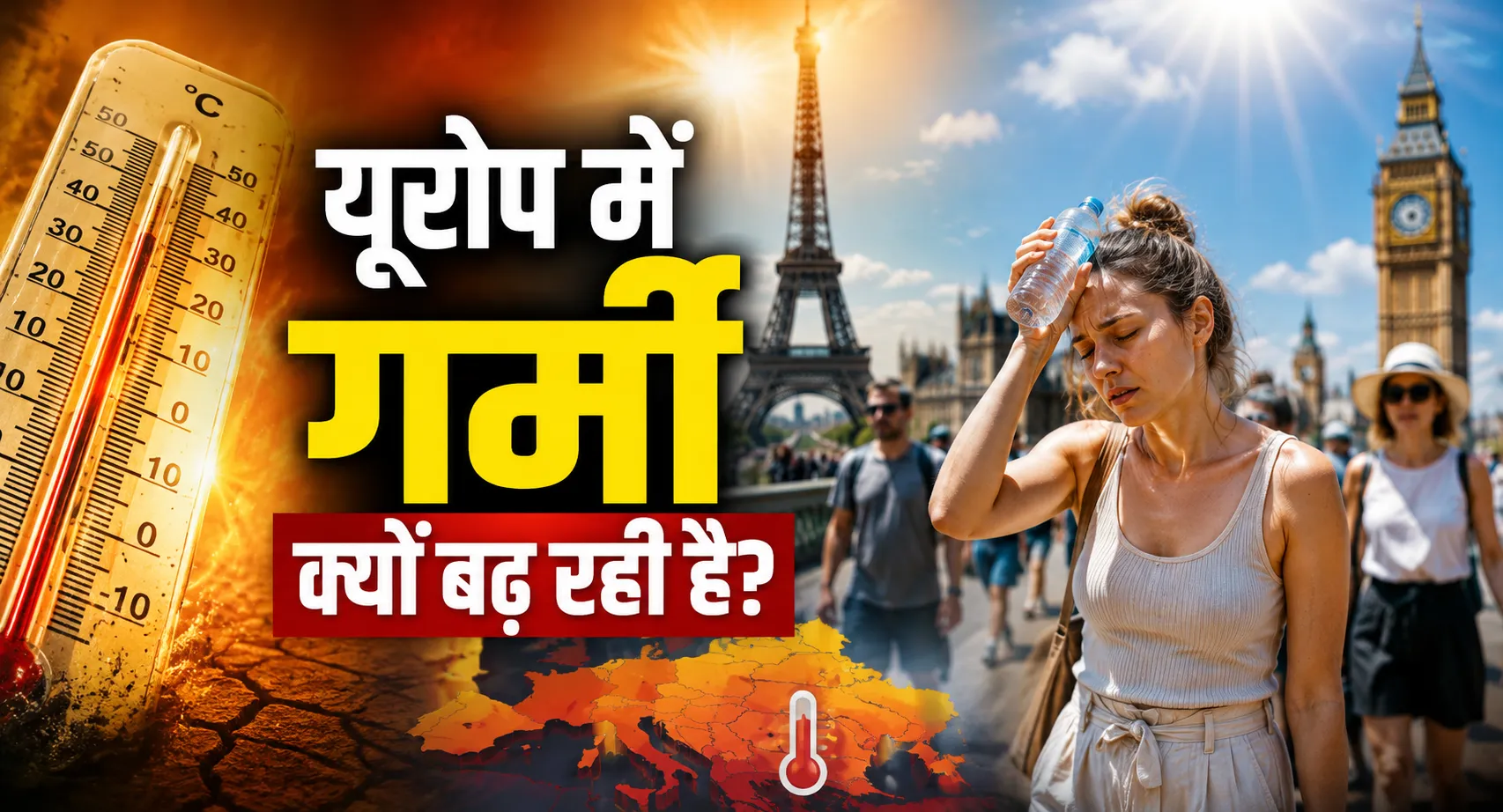 क्यों दुनिया से दोगुनी रफ्तार से गर्म हो रहा यूरोप? जानिए इस महाद्वीप के 'हॉट जोन' बनने के बड़े कारण