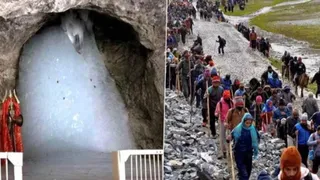 57 दिन की अमरनाथ यात्रा में समय से पहले लगा विराम। (फाइल फोटो)