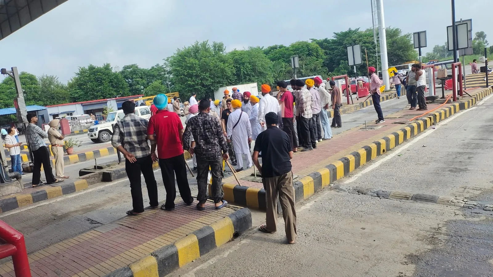 toll plaza