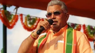 दिलीप घोष ने तृणमूल पर साधा निशाना।