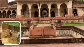 रवर किले से तोप चोरी में अभी भी खाली हाथ पुलिस (फोटो- सोशल मीडिया)