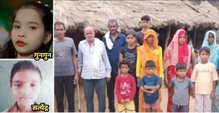 ग्राम गढ़ाकास्दा में जानकारी देते गुनगुन के स्वजन। जागरण