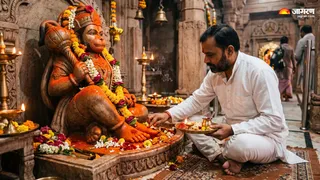 हनुमान जी को सिंदूर चढ़ाने से जुड़ा उपाय (Picture Credits- AI Image)