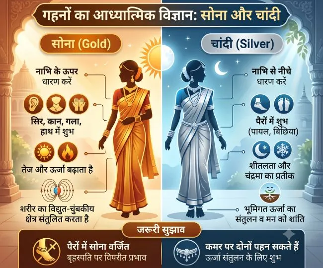 how wearing gold and silver ornaments affects health luck and energy balance (1)