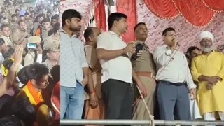एडीएम ने कांवड़ियों से मांगी माफी।