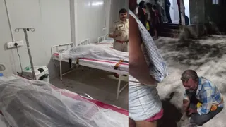 घटना के बाद रोते बिलखते परिजन
