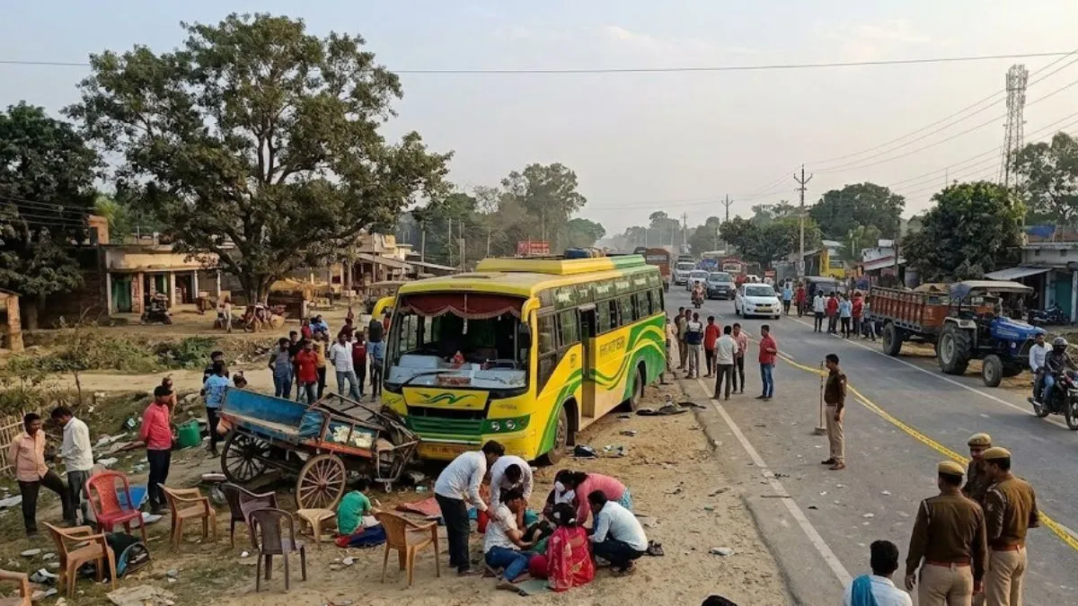 Tragedy in West Champaran, Bihar: Speeding Bus Plows Into Roadside Crowd Watching Orchestra; 5 Dead, 5 Injured