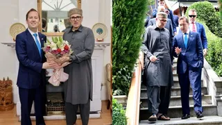 US राजदूत सर्जियो गोर के कश्मीर दौरे के 5 बड़े कूटनीतिक संदेश। फोटो जागरण