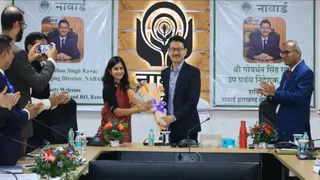 नाबार्ड के उप प्रबंध निदेशक गोवर्धन सिंह का झारखंड दौरा।