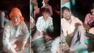 बंधक मजदूरों द्वारा बनाया गया वीडियो। इंटरनेट मीडिया