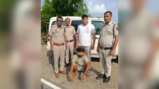 डबल मर्डर का आरोपित तरुण गिरफ्तार।